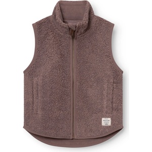 Mini A Ture Детски поларен елек Mini A Ture Kid's Matbattal Fleece vest - Peppercorn Plum - размер 146 (EU) (703-7017-0320)