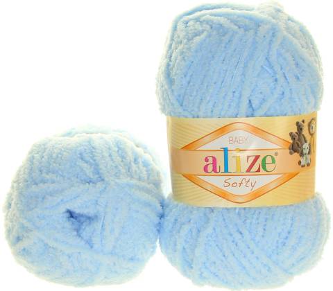 Alize Softy světle modrá 183