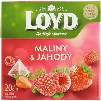 Loyd pyramida Maliny a Jahody 20 x 2 g