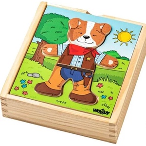 Woodyland Дървен пъзел Woody - Кучето Джаф (90016) - baby
