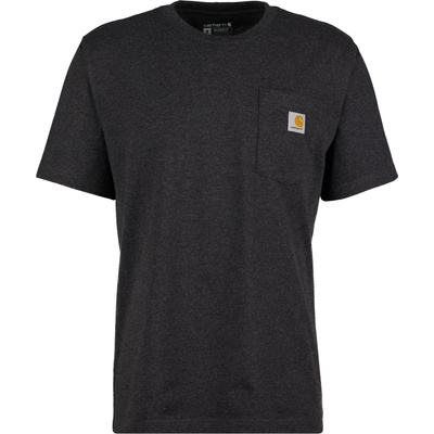 Carhartt Мъжка тениска Carhartt Workw Pocket S/S T-shirt - Carbon Heather - размер XS (016-7689-1011)