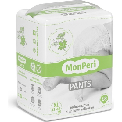 MonPeri nohavičky Pants XL 13-18 kg 18 ks