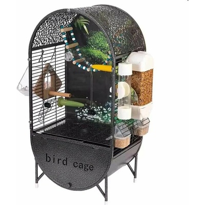 Nuxie Parrot vtáčia klietka 72 cm kovová voliéra s príslušenstvom