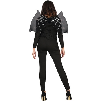 Image 1 of Fiestas Guirca Черни крила на прилеп с принт на паяжина