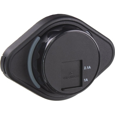 STU 34660D.1 2x USB 3,1A zásuvka 12/24V, montáž na povrch