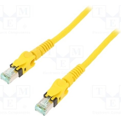 Harting 09488585745100 Patch S/FTP Cat 6a lanko Cu 10m žlutý