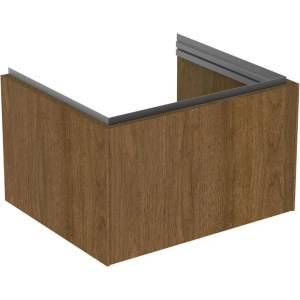 Ideal Standard Atelier Conca стенен шкаф с 1 чекмедже, цвят тъмен орех, 60 см (T4577Y5)
