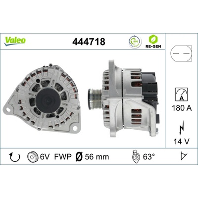 Alternátor VALEO 444718