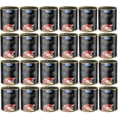 Dolina Noteci Piper Adult s treskou a rajčaty 24 x 800 g