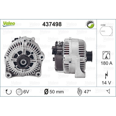 VALEO Alternátor 437498