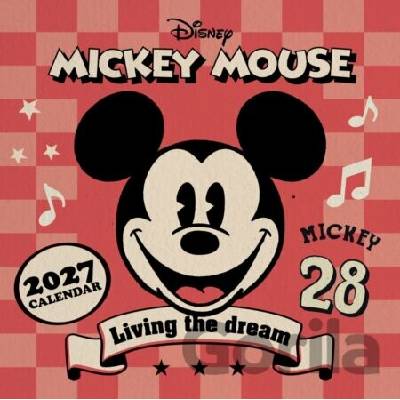 Oficiální nástěnný Disney: Mickey Mouse Classic s plakátem SQ 30,5 x 30,5|61 cm 2027