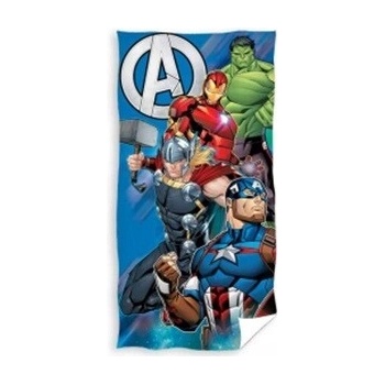 Carbotex Bavlnená plážová osuška Avengers Endgame 70 x 140 cm
