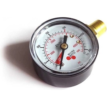 LINDR Red-manometr, tlak v lahvi CO2,N2 RED01158