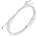 ELMARK ЗАХРАНВАЩ КАБЕЛ h03vv-f 2g0, 50mm? С КЛЮЧ 2m БЯЛ (47007/wh)