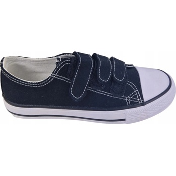 Atletico tenisky na suchý zips TDZ-7-V čierna/biela