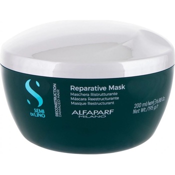Alfaparf Milano Semí Dí Líno Reconstruction regenerační maska pro poškozené vlasy Reparative Mask 200 ml