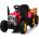 ROLLZONE Tractor 12V - Детски акумулаторен трактор, Червен, EVA гуми (XMX611-red)