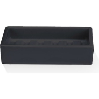 DECOR WALTHER Сапунерка Porzellan квадратна черна (0842260)