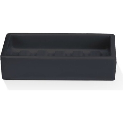 DECOR WALTHER Сапунерка Porzellan квадратна черна (0842260)