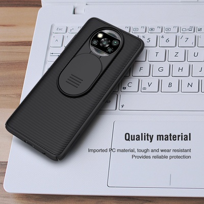 Púzdro Nillkin CamShield Poco X3 NFC/X3 Pro čierne