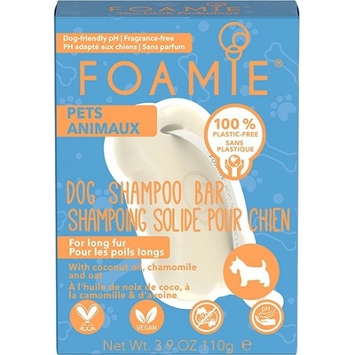 Foamie Dog Shampoo Camomile & Oats For Long Coat 110g