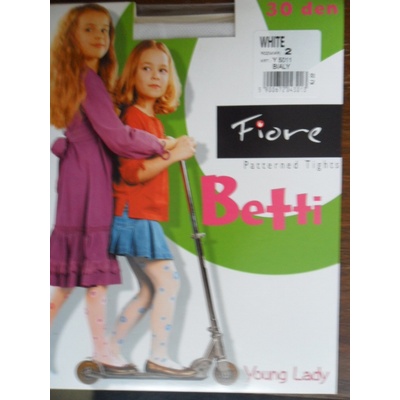 BETTI 30den punčochové kalhoty Fiore azure modré