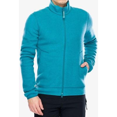 Icebreaker Merino Blend 800 RealFleece Classic Pile LS Zip topaz