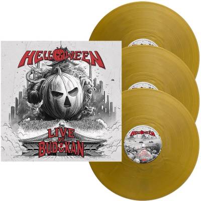 Mystic Production Helloween: Live At Budokan (Limited Coloured Gold Vinyl) - 3Vinyl (LP) (080772)