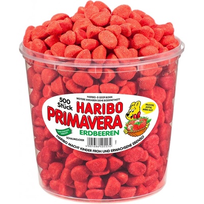 Haribo Primavera jahůdky 500 ks 1,15 kg