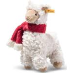 Steiff STEIFF- Soft Cuddly Friends Leandro Лама коледна, 19 см (282010)