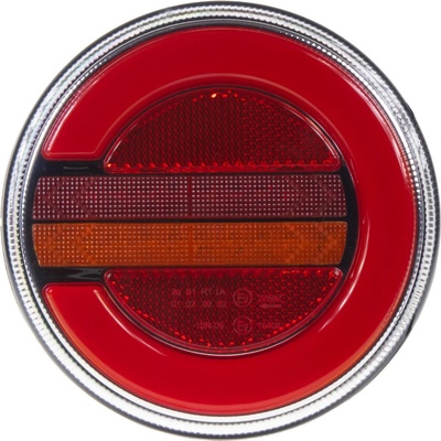 LED sdružená lampa zadní levá s dynamickými blinkry, 12-24V, ECE – Zboží Mobilmania