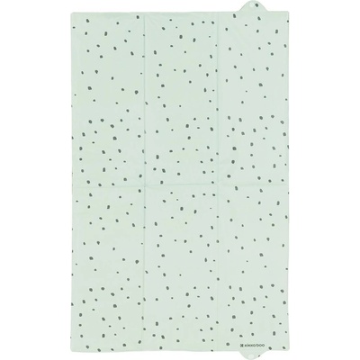 KikkaBoo Сгъваема PVC подложка за повиване 80х50см Bear with me Mint (31108060064)