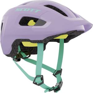 SCOTT Детска каска за планинско колоездене Scott Kid's Helmet Supra Mips (CE) Bike helmet - Lilac Purple - размер XXS (851-1904-0311)