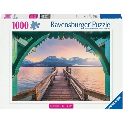 RAVENSBURGER Jezero Annecy 1000 dílků