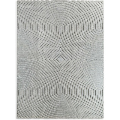 Takoy Koberec 120x170 cm ocelový s reliéfním 3D vzorem VENUS BOHO 1-HF-489202 | 120 x 170 cm