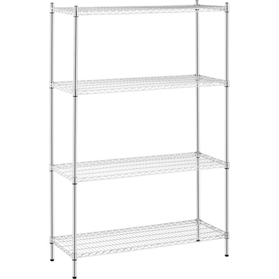 Royal Catering Kovový regál - 120 x 45 x 180 cm - 1 000 kg RCMR-1800P46
