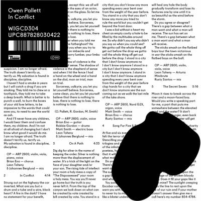 PALLETT OWEN: IN CONFLICT CD