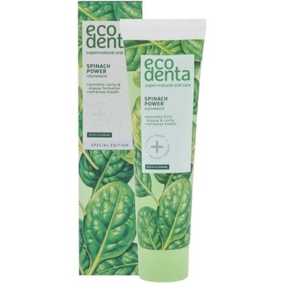 Ecodenta Toothpaste Spinach Power паста за зъби с екстракт от спанак 100 ml