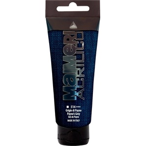 Maimeri Acrilico АКРИЛНА боя Paynes Grey 514 200 ml 1 бр (M0924514)