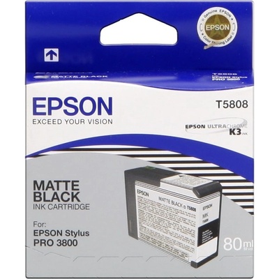 Epson T5808 Matte Black - originálny