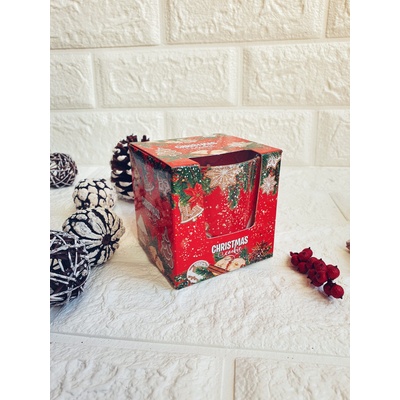 Коледна ароматна свещ в чаша Christmas cookies (50701)