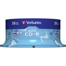 Verbatim CD-R 700MB 52x, Super AZO, spindle, 25ks (43352)