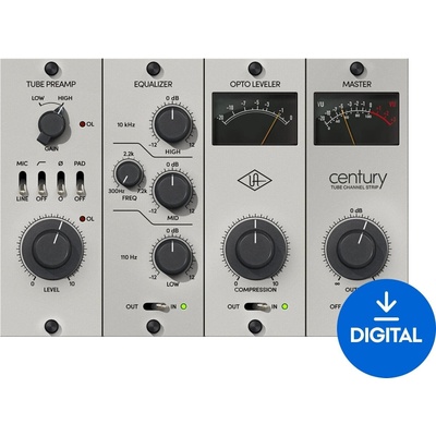 Universal Audio Century Tube Channel Strip (Дигитален продукт)