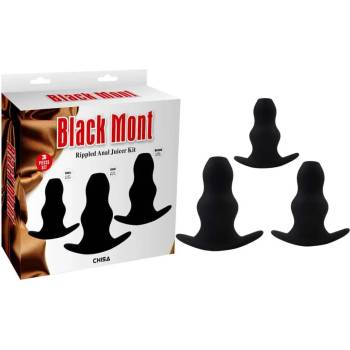 Image 1 of Комплект от кухи анални разширители, 3 броя - Rippled Anal Juicer Kit (CHISA00261)