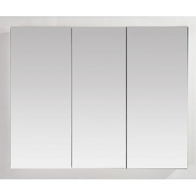 Inter Ceramic Огледален PVC шкаф ICMC 10061W UP, 100x13x60см (10061W UP)