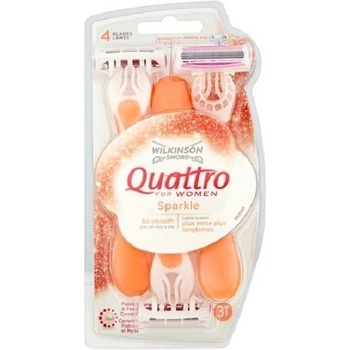 Wilkinson Sword Quattro Sparkle 3 ks