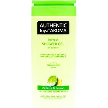 Authentic Toya Aroma Ice Lime & Lemon sprchový gél 400 ml