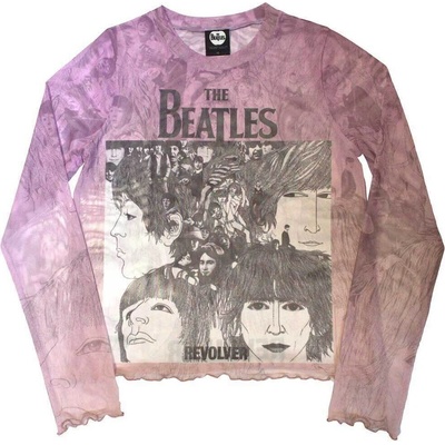 The Beatles Revolver (Mesh) Pink L Дамски Риза (<![CDATA[BEATMCT606LP03]]>)