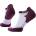 Smartwool Дамски чорапи за бягане Smartwool Women's Run Targeted Cushion Low Ankle Running socks - Purple / White - размер 38-41 (EU) (201-4475-0912)