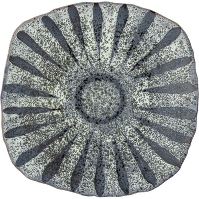 Bloomingville Сива глинена чиния за сервиране ø 32 cm Ramie - Bloomingville (82072693)